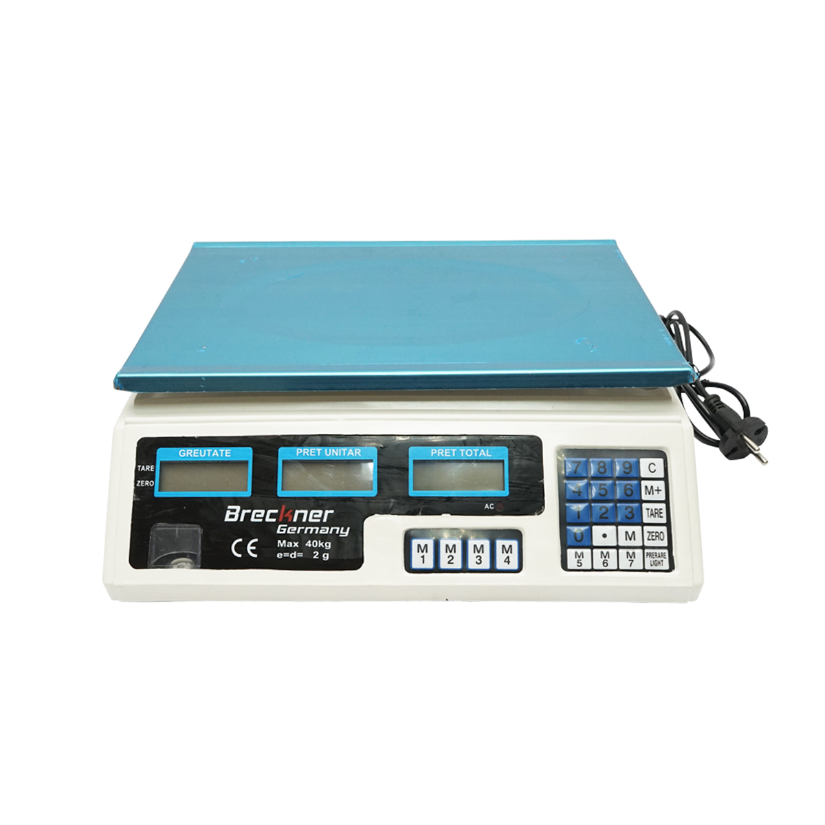 Cantar Electronic Breckner Germany cu Ecran LCD – Max 40 Kg