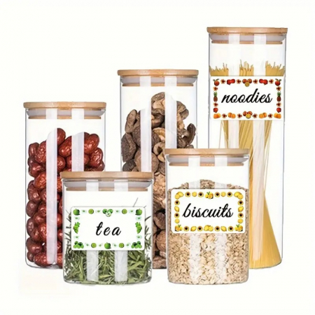 Etichete autocalante pentru borcane - 250 buc [1]