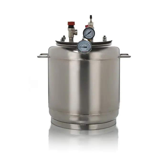 Autoclave Magic Kukta - Magic Kukta G20 - sursă încălzire gaz/flacără deschisă, Capacitate 20 litri