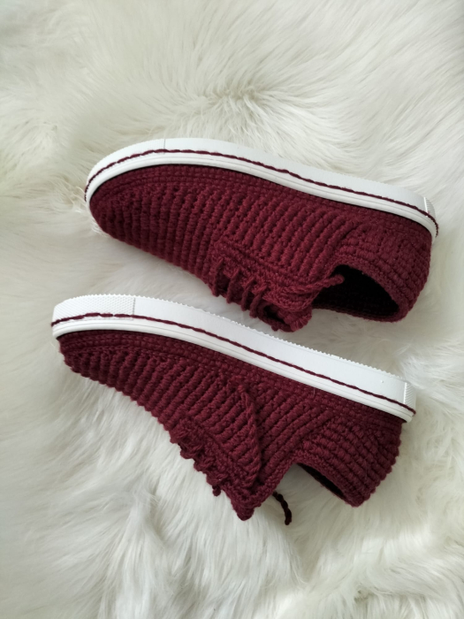 Pantofi cu siret crosetati [3]