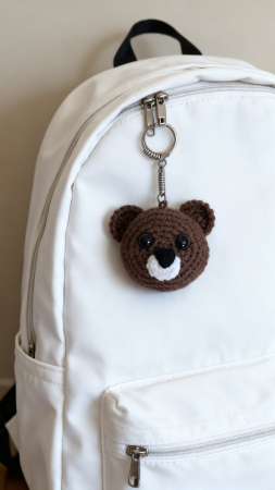 Brelocuri - Breloc crosetat ursulet