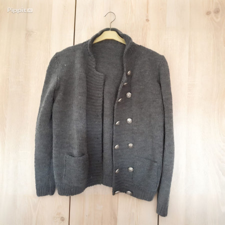 Cardigan barbatesc tricotat [2]
