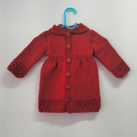 Cardigan cu gluga tricotat pentru copii [1]