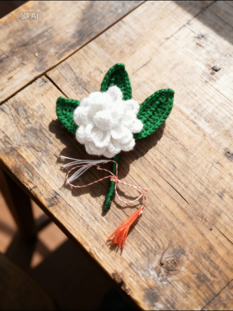 1 martie - Martisor floare de iasomie