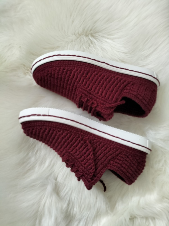 Pantofi cu siret crosetati [2]