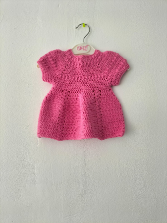 Imbracaminte copii - Set crosetat pentru copii bluza-rochie