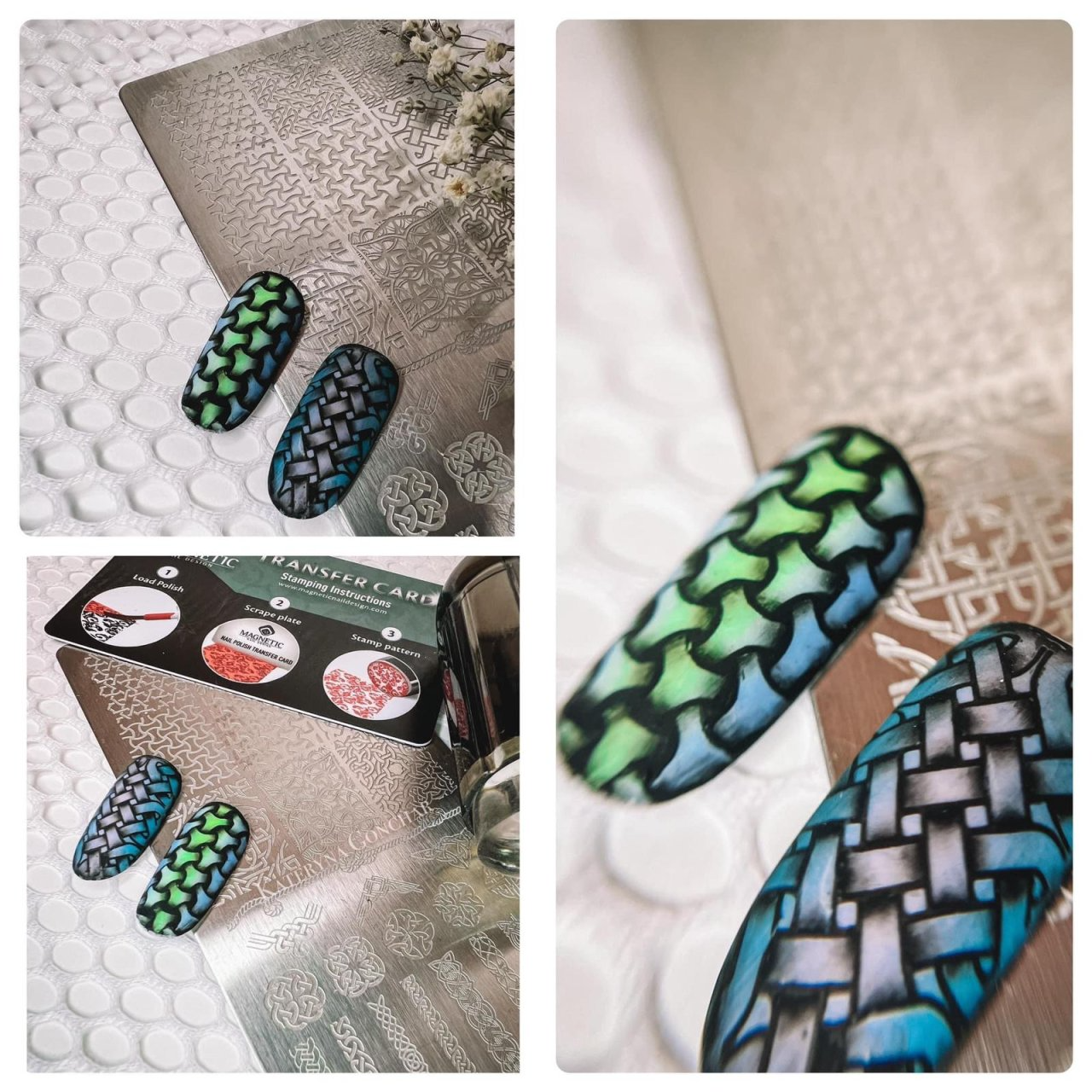 Matrite si stampile Magnetic Nails