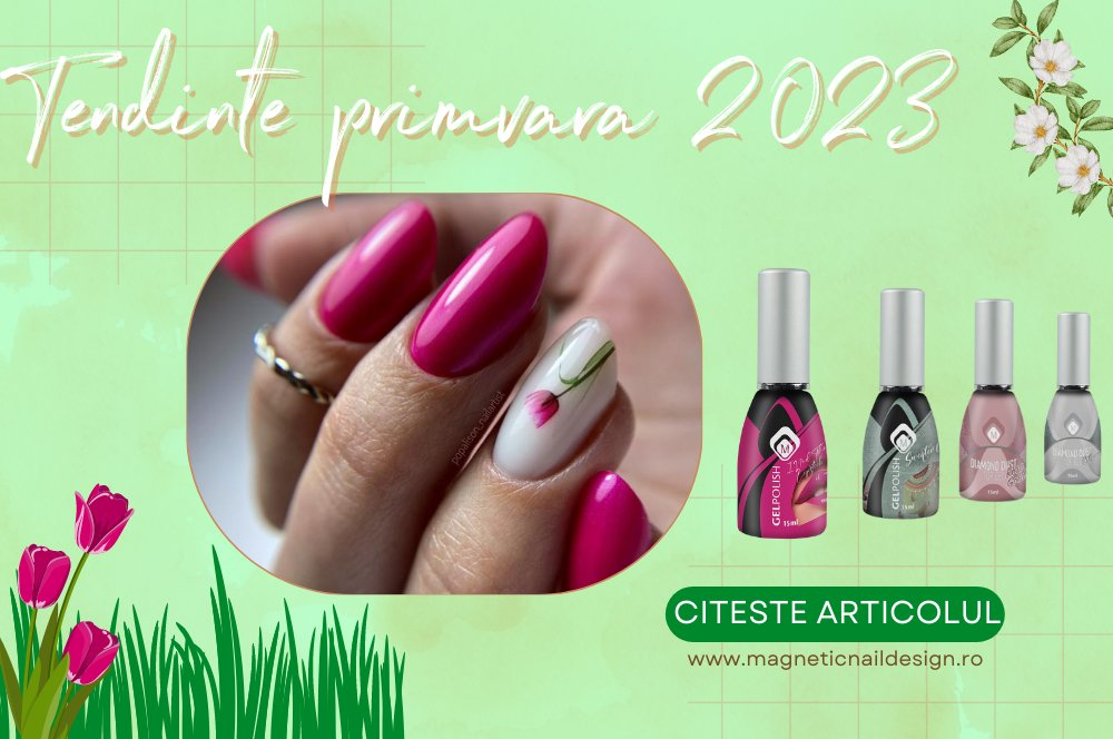 Top 3 tendinte de primavara in manichiura cu oja semipermanenta