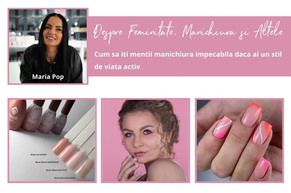 Despre Feminitate, Manichiura si Altele... | Cum sa iti mentii manichiura impecabila daca ai un stil de viata activ 