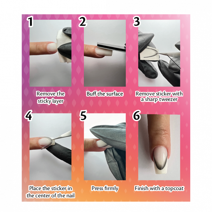 Accesorii de tip Abtibild Pentru Linia De Zambet  French Flawless Verde [3]