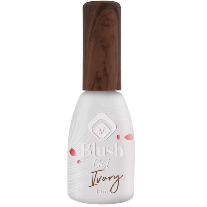 Baza semipermanenta Blush Ivory Milky White Alb TPO FREE 15 ML [3]