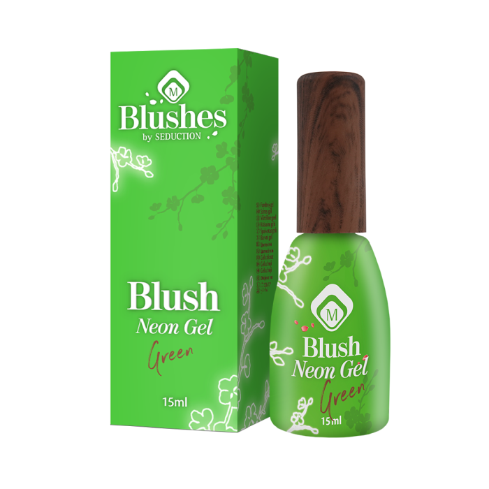 Baza semipermanenta Blush Neon Green 15 ml [2]