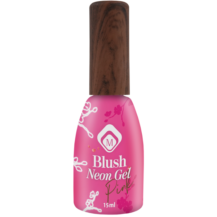 Oja semipermanenta BLUSHES NEON PINK [3]