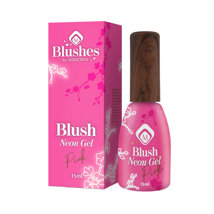 Oja semipermanenta BLUSHES NEON PINK [2]