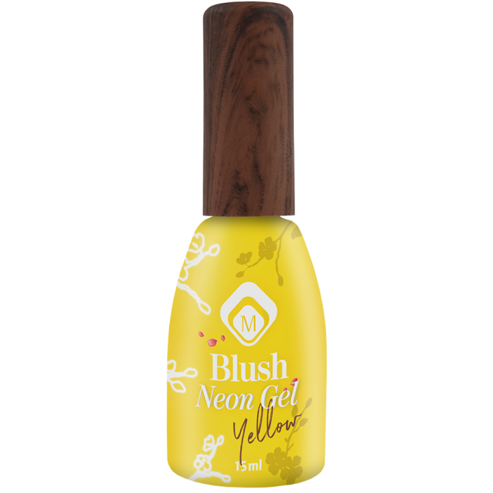 Oja semipermanenta BLUSHES NEON YELLOW [3]