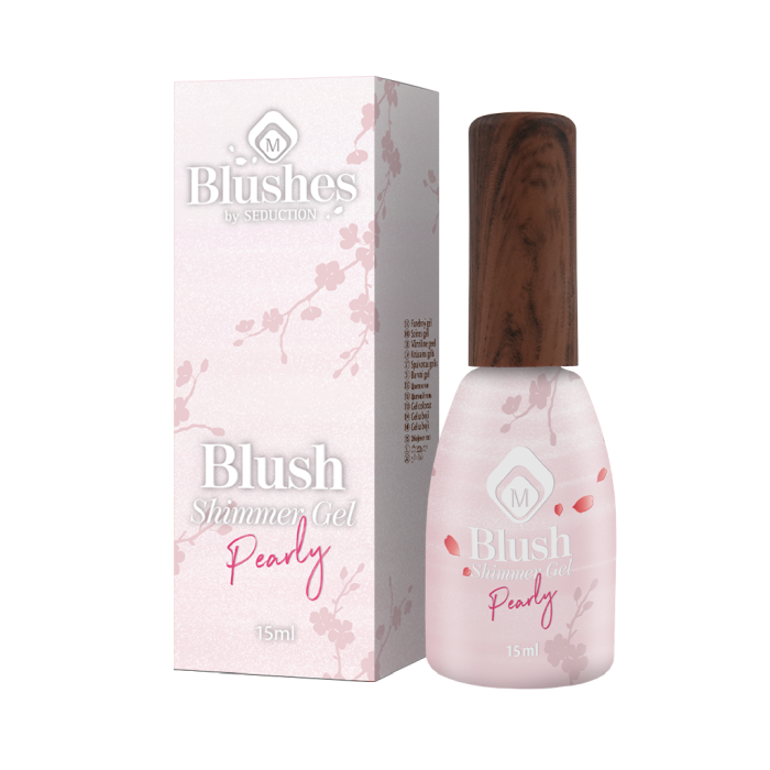 Baza semipermanenta Blush Pearly 15 ml [2]