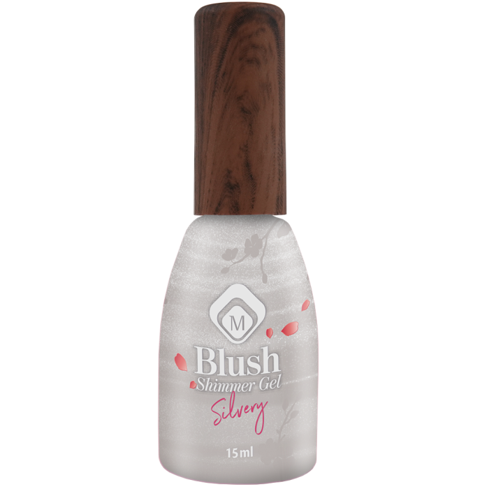 Baza semipermanenta Blush Silvery 15 ml [3]