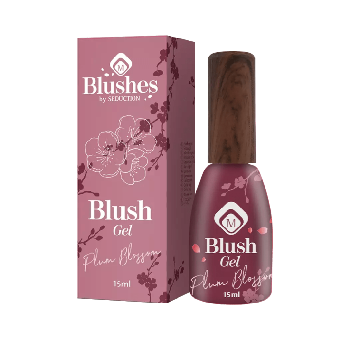Baza semipermanenta colorata mov BLUSHES PLUM BLOSSOM [2]