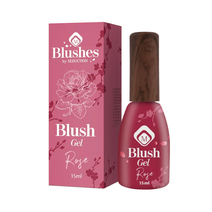 Baza semipermanenta colorata nude rose BLUSHES ROSE [2]