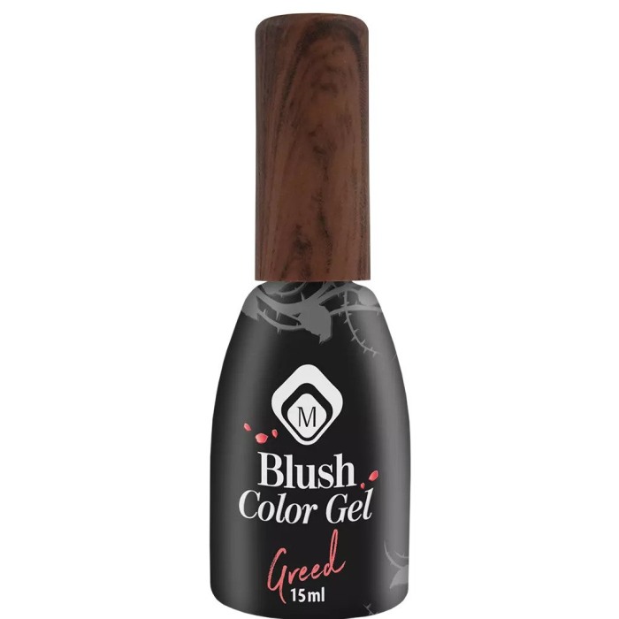 Baza semipermanenta Negru Blush Gel Greed 15 ml [3]