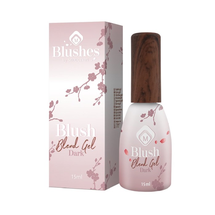 Géllakk, Gel Polish, Blush Blend Gel Dark, 15 Ml [3]