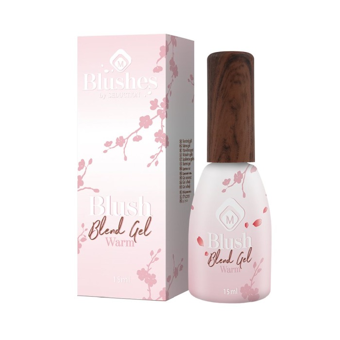 Baza semipermanenta nud Blush Blend Gel Warm 15 ml [3]