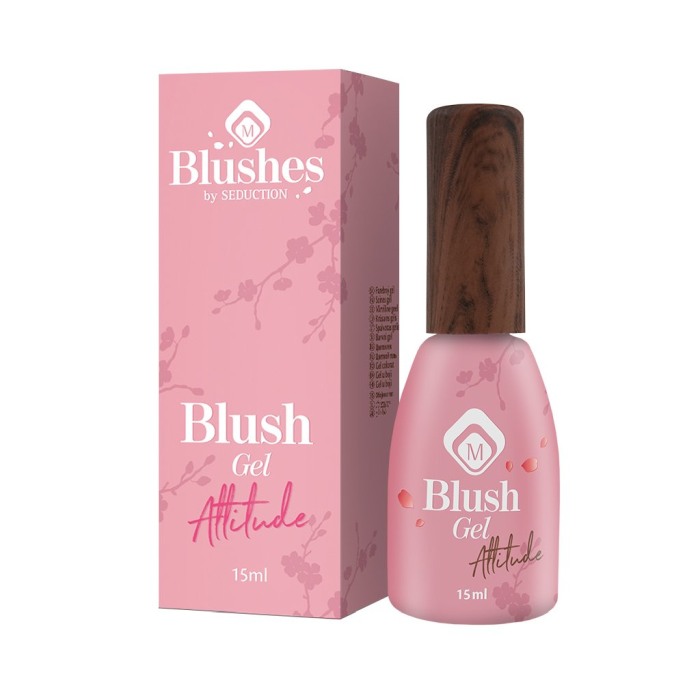 Baza semipermanenta nud Blush Gel Attitude 15 ml [3]
