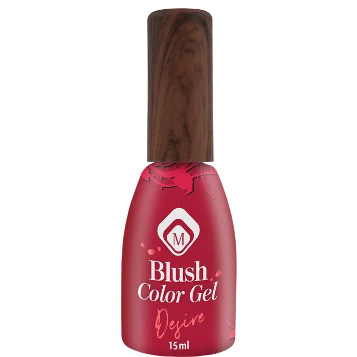Baza semipermanenta Roz inchis Blush Gel Desire 15 ml [3]