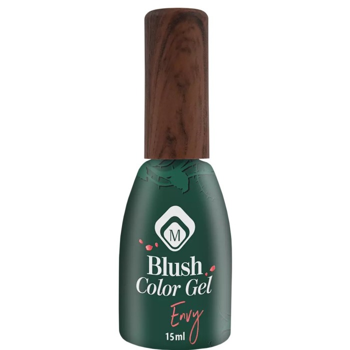 Baza semipermanenta Verde inchis Blush Gel Envy 15 ml [3]
