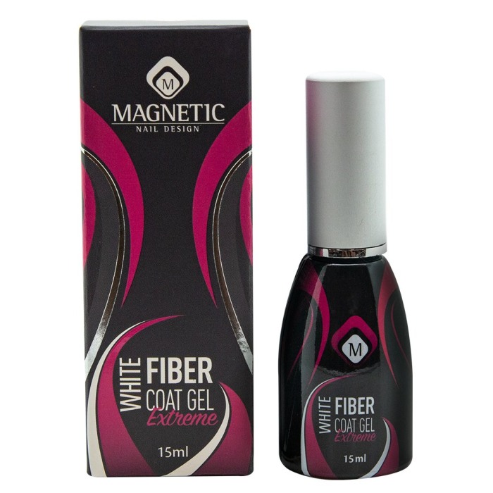 Gel de Constructie Fibercoat White Extreme 15 ml [2]