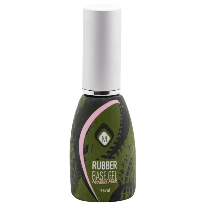 Építőzselé, Rubber Base, Frosted Pink, 15 Ml [2]