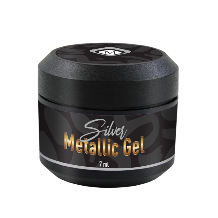 Gel Metallic Argintiu 7 gr TPO FREE [3]