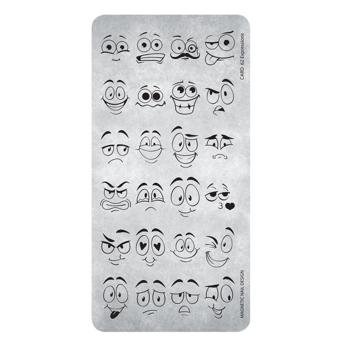 Matrita stampila Stampingplate 62 Expressions [1]