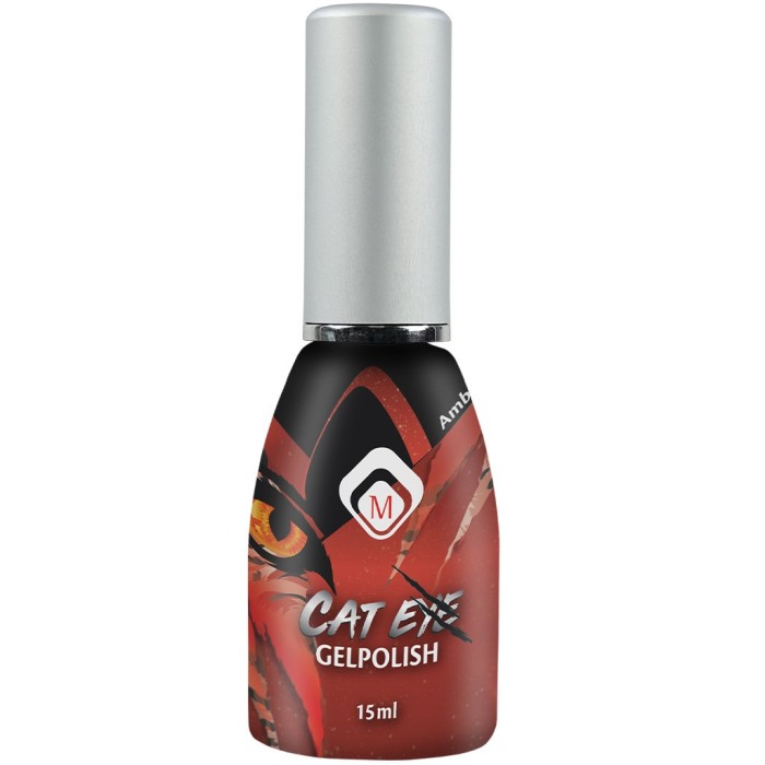 Ojă Semipermanentă, Cat eye, Gelpolish, Amber, TPO FREE 15 Ml [3]