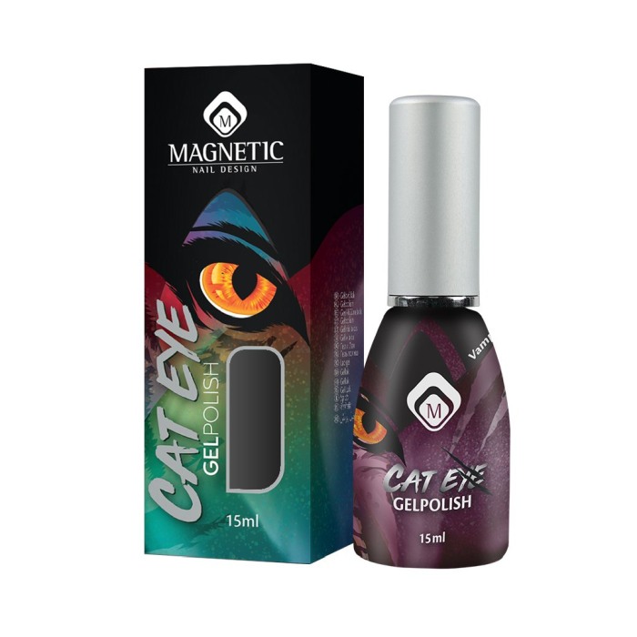 Géllakk, Cat eye, Gelpolish, vamp 15 Ml [2]