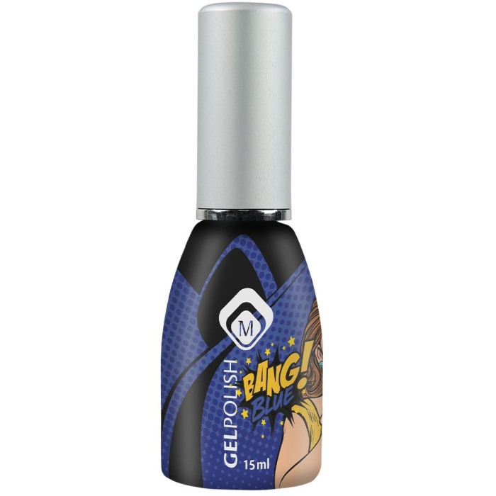 Géllakk, Gelpolish, Bang, Kék, 15 Ml [2]