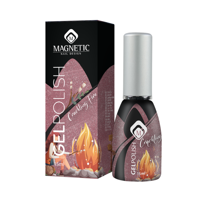 Oja semipermanenta GELPOLISH CRACKLING FIRE [3]