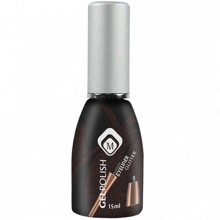 Oja Semipermanenta Gelpolish Eyeliner Glitter TPO FREE   15 ml [3]