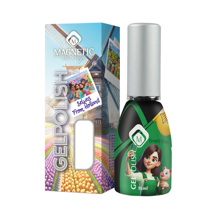 Oja Semipermanenta GelPolish Farmers Green Selfies From Holland Collection 15 ml [2]