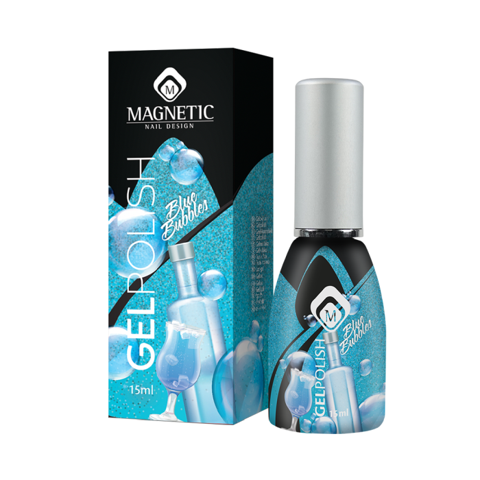 Oja semipermanenta GELPOLISH BLUE BUBBLES [2]