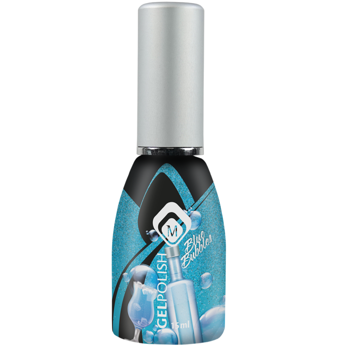 Oja semipermanenta GELPOLISH BLUE BUBBLES [3]