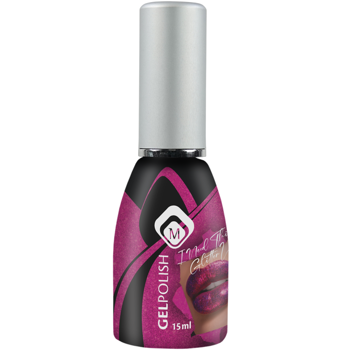 Oja semipermanenta Gelpolish I Need This Lipstick Glitter - Disponibil din 25 martie [3]