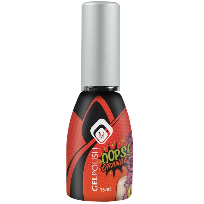 Géllakk, Gelpolish, Oops, Narancssárga, 15 Ml [2]