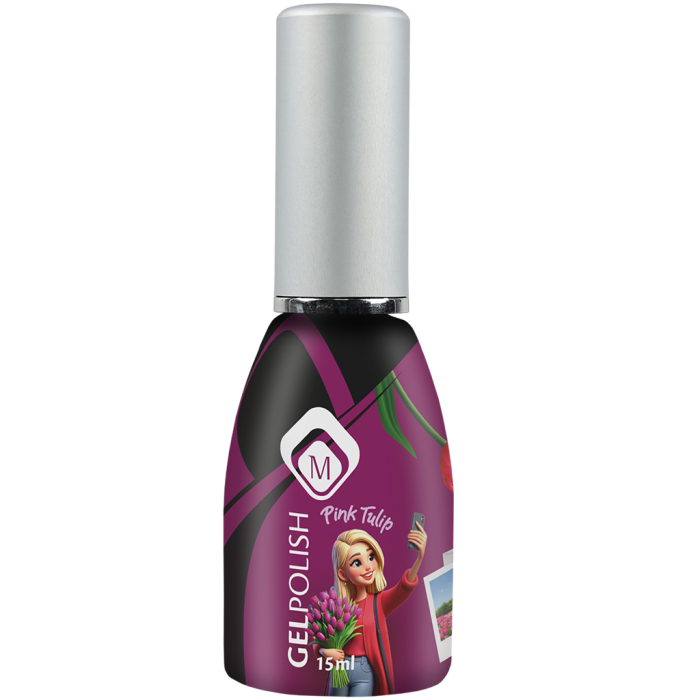 Oja Semipermanenta GelPolish Pink Tulip Selfies From Holland Collection 15 ml [3]