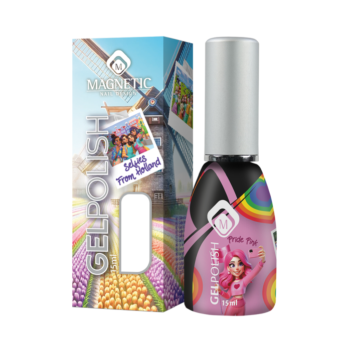 Oja Semipermanenta GelPolish Pride Pink Selfies From Holland Collection 15 ml [2]