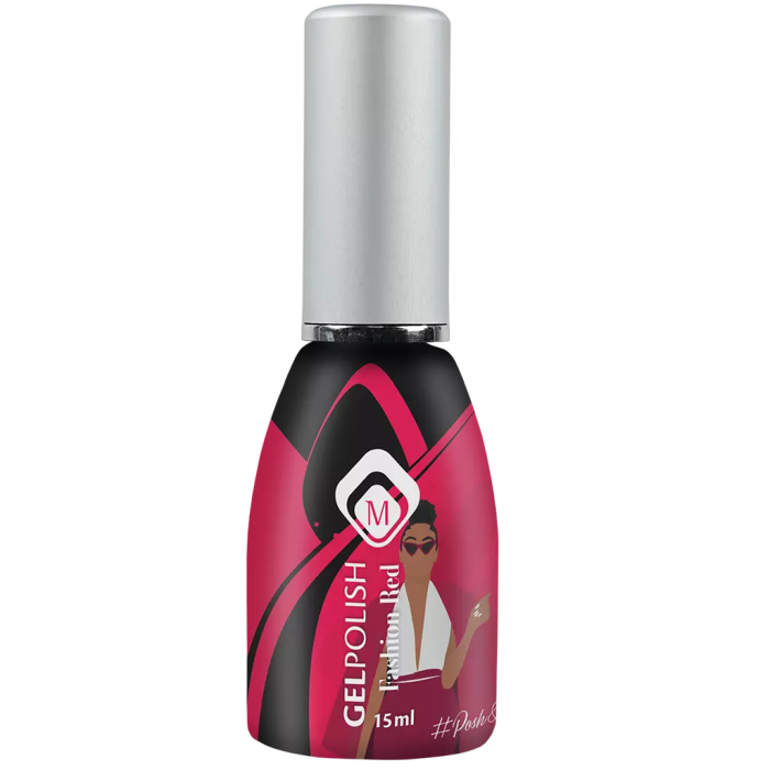 Oja semipermanenta rosu Gel Polish Fashion Red [3]