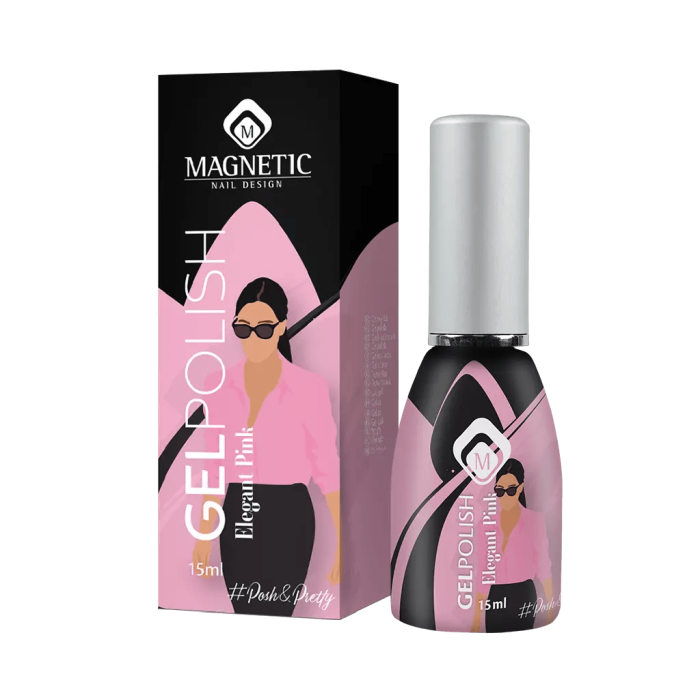 Félállandó Körömlakk Elegant Pink [2]