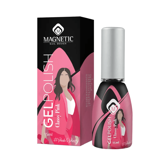 Oja semipermanenta roz  Gel Polish Classy Pink [2]