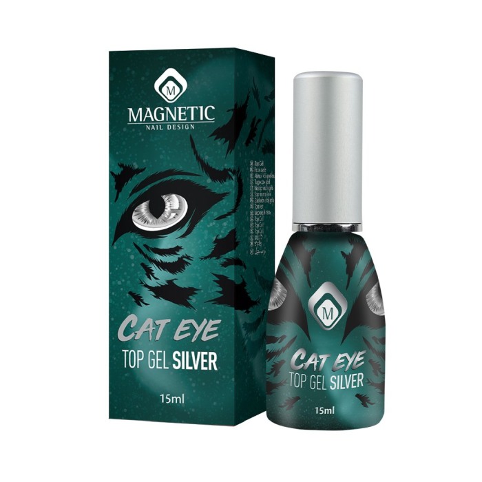 Top Gel, Cat Eye, Silver, 15 Ml [2]