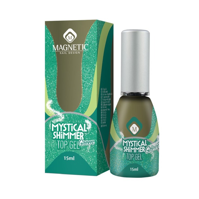 Fényzselé, Mystical shimmers, zöld, 15 ml [3]